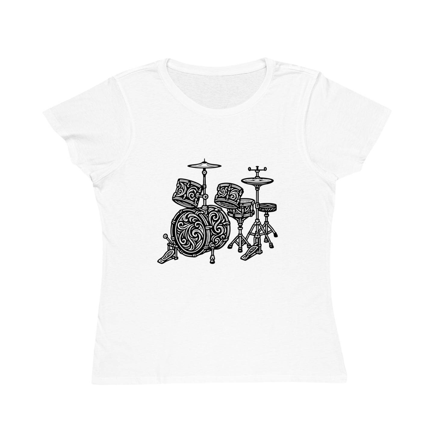 VieKay original drum graph organic cotton tee