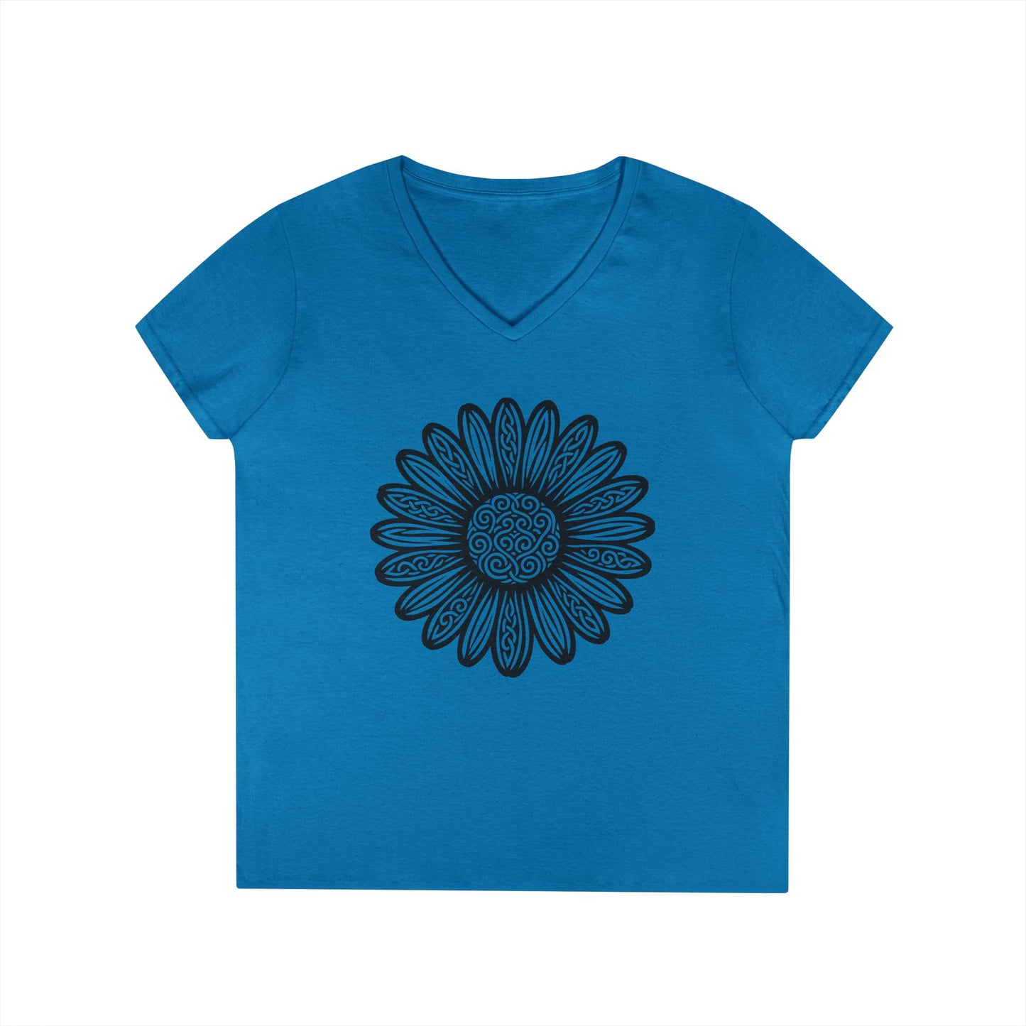 VieKay original cotton daisy V-Neck