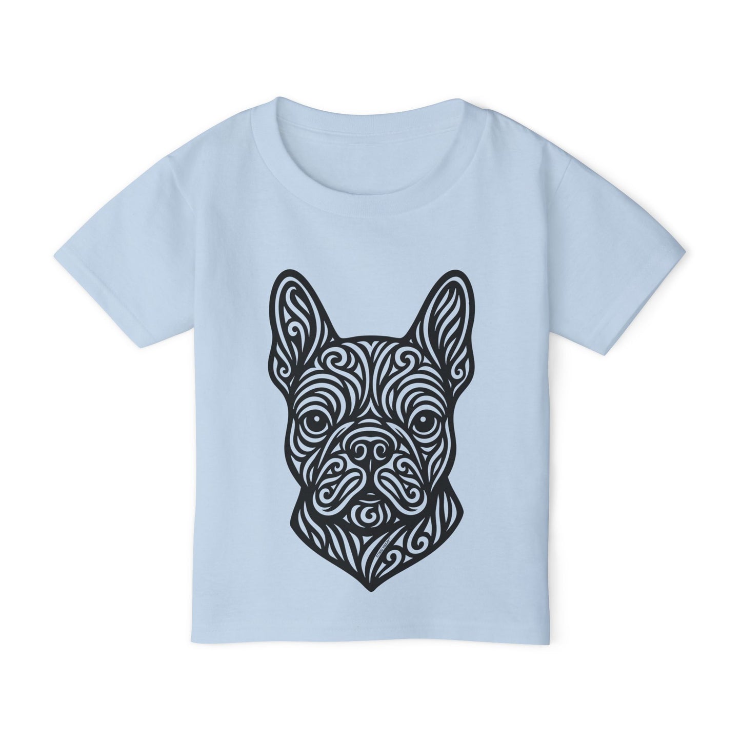 Chic Toddler Tee with French Bulldog VIEKAY Original Print