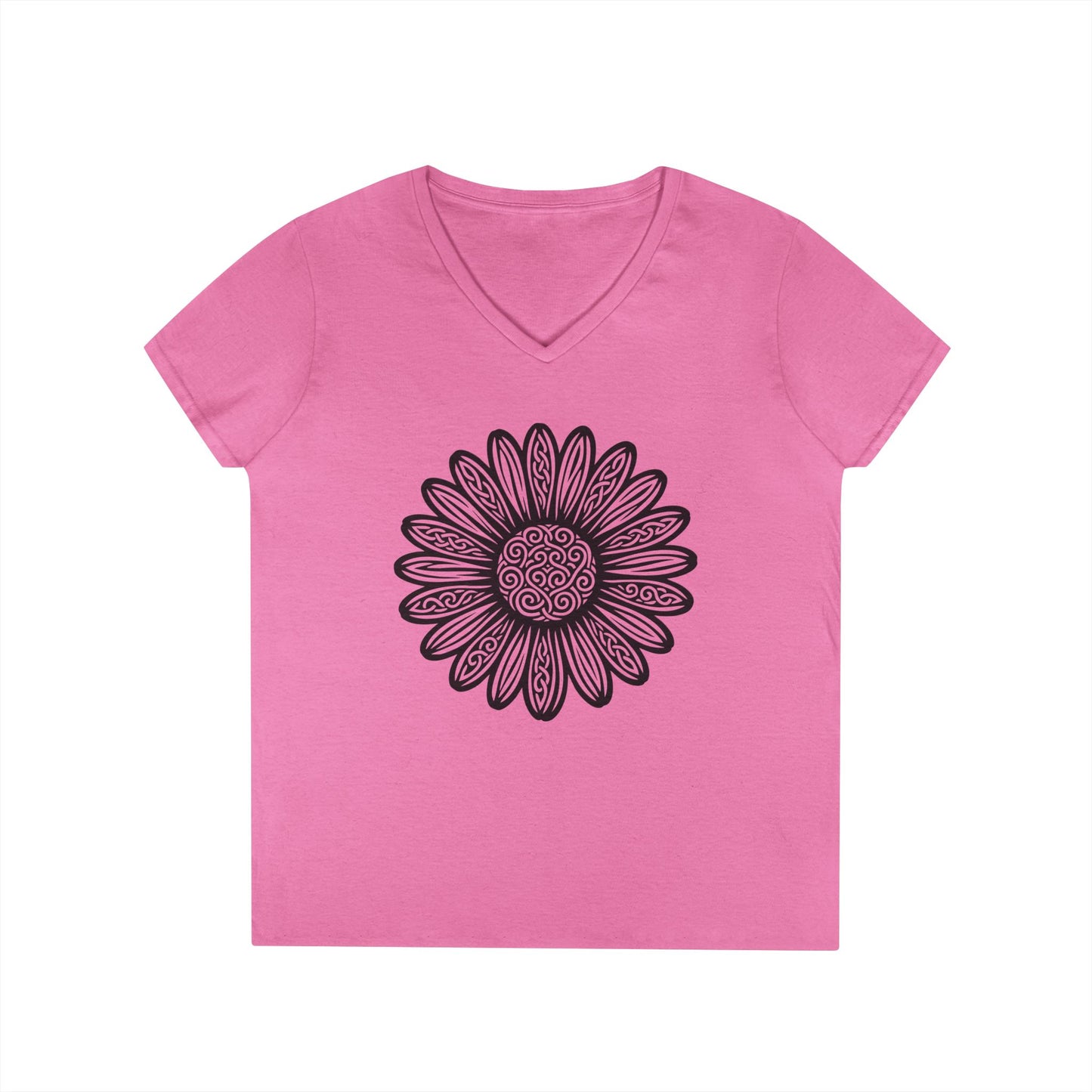 VieKay original cotton daisy V-Neck