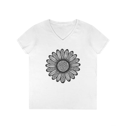 VieKay original cotton daisy V-Neck