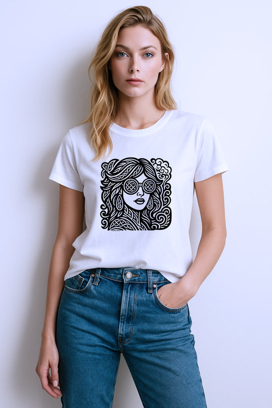 Viekay Femme Vibe Tee – Vintage Energy, Modern Attitude