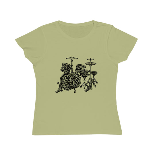 VieKay original drum graph  organic cotton tee