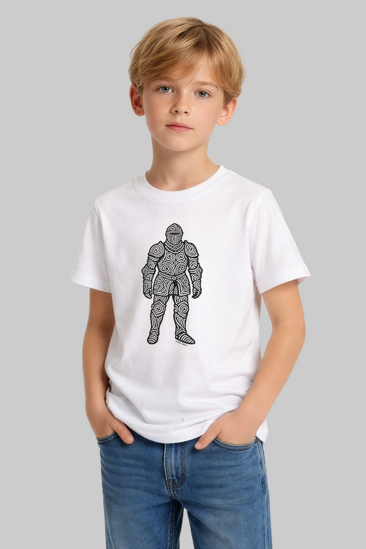 Brave Knight Engraved Art Tee