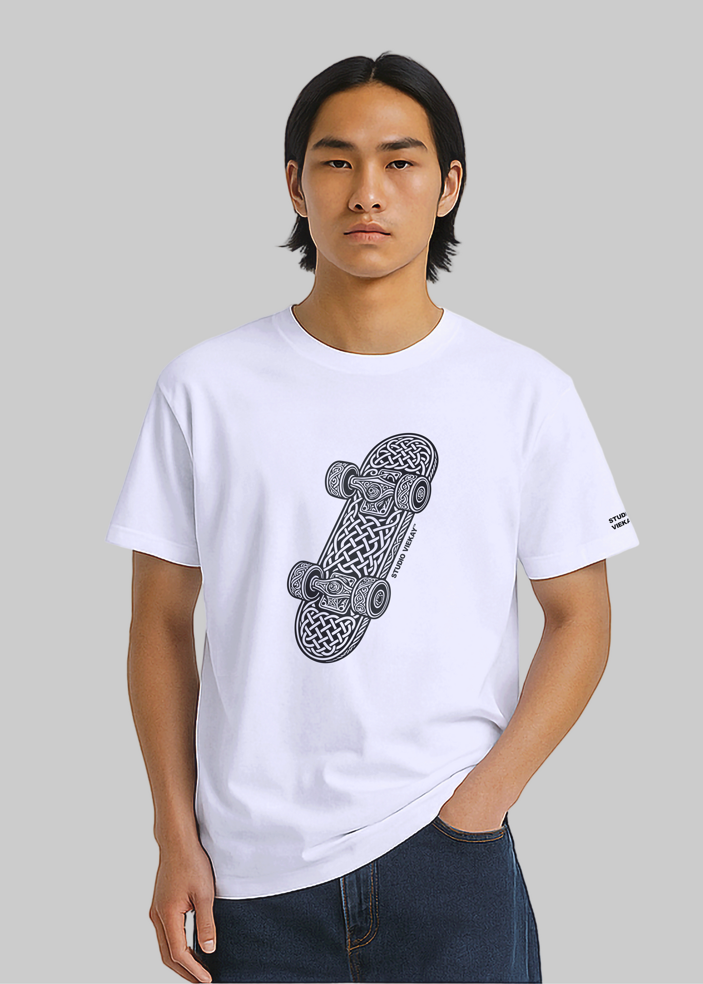 Skateboard Graphic T Shirt