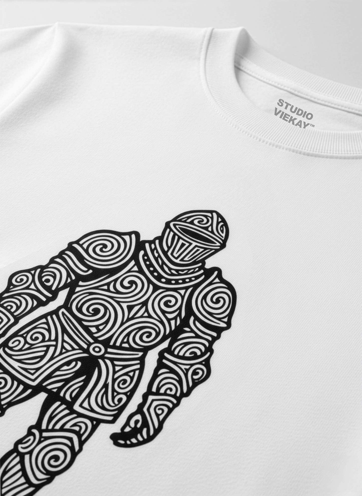 Brave Knight Engraved Art Tee