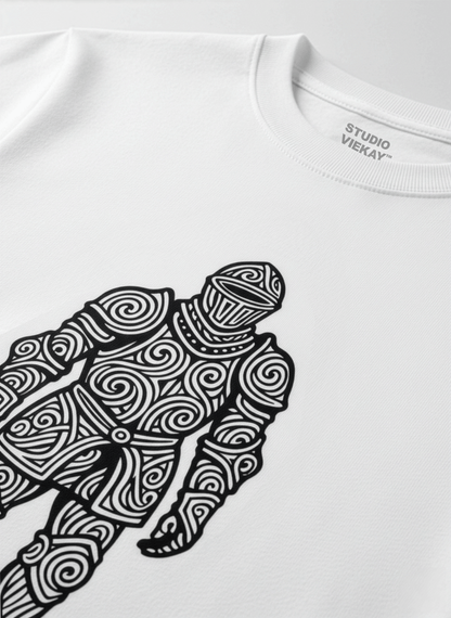 Brave Knight Engraved Art Tee